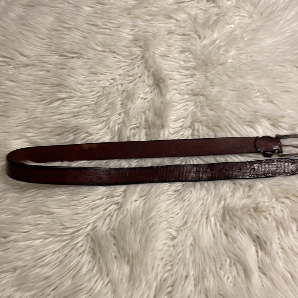 Martin Dingman Bridle Leather Man Belt excellent condition see all photos - Picture 10 of 16
